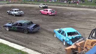 USA Demolition Derby Championship 2024 RWD Stock Heat 90720204 RichmondMichigan [upl. by Walton]