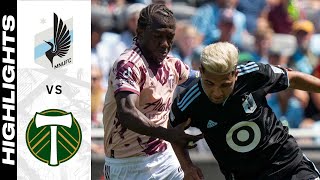 HIGHLIGHTS Minnesota United FC vs Portland Timbers  July 30 2022 [upl. by Gavrila]