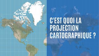 Cest quoi la projection cartographique [upl. by Arabella261]