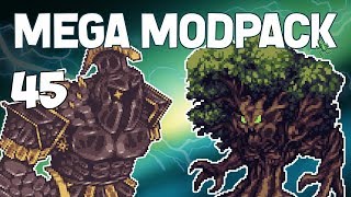 Terraria  45 MOON LORD Mega Modpack Lets Play [upl. by Suivatco847]