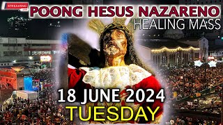 LIVE Quiapo Church Mass Today  18 June 2024 Tuesday HEALING MASS [upl. by Ferne13]