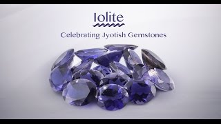 Iolite is also known as Kaka Neeli Gemstone Lot Anika [upl. by Zohara]