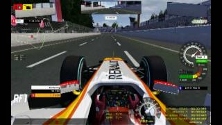 rFactor GP Poland WROCŁAW onboard [upl. by Beattie]