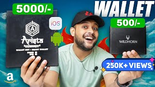 BEST BUDGET MEN WALLETS ON AMAZON 🔥 Wallet Haul Review 2023  Fastrack Arista Vault Wildhorn [upl. by Orestes]