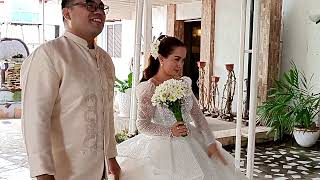 Marvin and eden wedding Elma bars Jagna bohol July 8 2024 [upl. by Neelyhtak124]