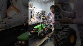 Making rc John Deere tractor  bluetooth dj system 👑👑rkg [upl. by Nealah]