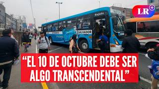 Confirman PARO de TRANSPORTISTAS para el 10 de OCTUBRE quotVa a ser de 72 horasquot  LR [upl. by Euqirrne]