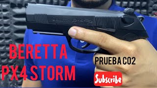 Pistola Beretta PX4 STORM UMAREX CO2 CAL 45 [upl. by Namsu]