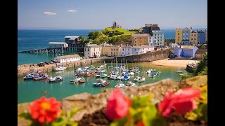 Pembrokeshire South Wales Tenby Saundersfoot Barafundle Saint Davids Dobbys Grave 🏴󠁧󠁢󠁷󠁬󠁳󠁿 [upl. by Marshal45]