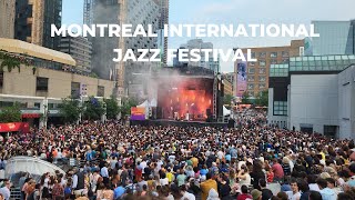 Montreal Jazz Festival 2023 A Journey through Rhythms and Musicjazzfestival2023 montreal [upl. by Wivestad]