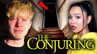 Surviving A Week at The Conjuring House PT 3 The Basement [upl. by Darnoc845]