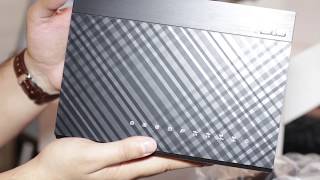 Asus RTAC68P UnboxingOverview [upl. by Lamak]