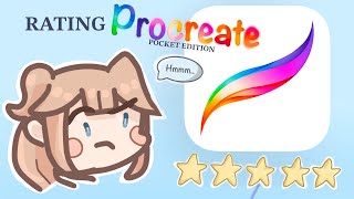 I tried PROCREATE Pocket Edition [upl. by Adiraf]