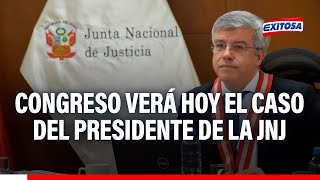 🔴🔵Congreso verá reconsideración a votación del informe que plantea inhabilitar al presidente de JNJ [upl. by Bohrer358]