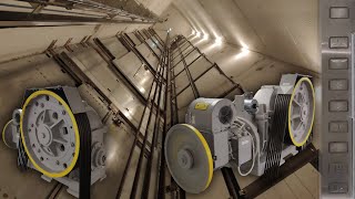 3 Efficient KONE MSeries Lifts with TMS600 controller in Zürich Switzerland [upl. by Eniffit]