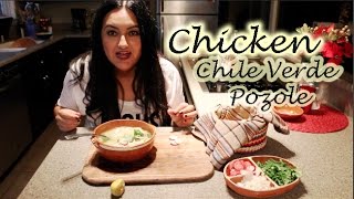 Chicken Pozole Verde How To [upl. by Idram]