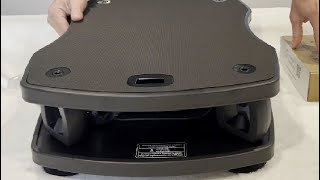 VT007 Vibration Plate Exercise Machine Unboxing Video for Vibration Plate VT007 and INSTALL [upl. by Leen]