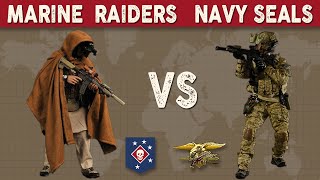 Marine Raiders vs Navy SEALs [upl. by Ailices]