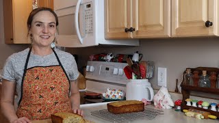 How to make my Gluten Free Banana Walnut Bread [upl. by Rutherfurd]