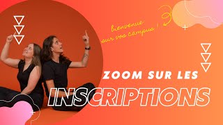 Rentrée 2023  Zoom sur les inscriptions [upl. by Killian]