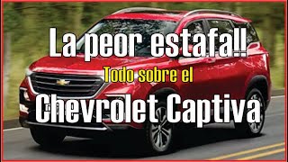 Chevrolet Captiva  Alertas de fallas ⚠️ [upl. by Kanal]