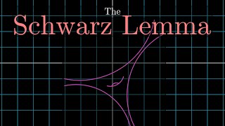 The Schwarz Lemma  Complex Analysis [upl. by Gonsalve550]