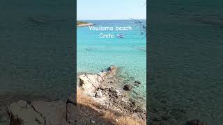 Superb Voulisma beach crete Greece shorts [upl. by Areek697]