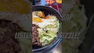 Dolsot bibimbap from Korean Garden Best in Colorado Springs korean koreanfood delicious eating [upl. by Savdeep]