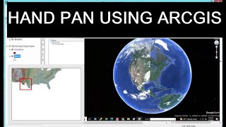 How to Use the Hand Pan Tool in ArcGIS Quick Tutorial [upl. by Kindig188]