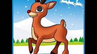 Rudolph the Red Nosed Reindeerquot Gene Autry w Lyrics [upl. by Rimidalg225]