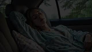 Rain Sounds for Sleeping on Camping Car Window 💤 Relaxing Rain heals the whole Body and Spirit ASMR [upl. by Gnen]