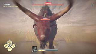 Assassins Creed® Odyssey Somewhat Easy way to Kill Legendary Animal The Kretan Bull [upl. by Mensch]