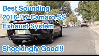 Legato Performance  201617 Camaro SS axle back exhaust [upl. by Rye537]