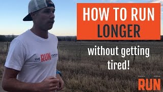 How to Run Longer Without Getting So Tired [upl. by Asabi]