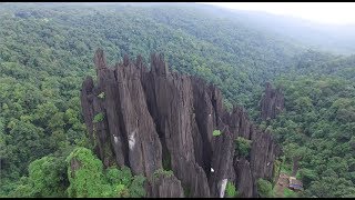 Yana Aerial View Incredible Karnataka [upl. by Airoled]