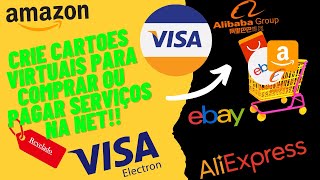 🟢 Como Criar Cartões Visas ou Mastercard Virtuais passo a passo [upl. by Jemina]