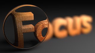 Blender Tutorial Focused Text Animation [upl. by Attesoj]