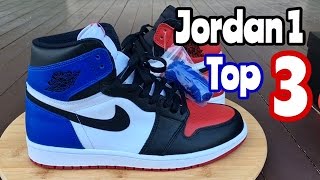 Air Jordan 1 Retro High OG quotTop 3quot review [upl. by Inol]