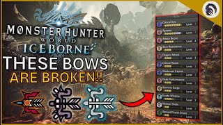 Use These INSANE Endgame Bow Sets MHWI Sets 2024 [upl. by Solohcin]