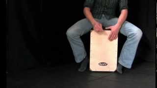 Cajon  basic groove in 44 [upl. by Acacia103]