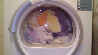 Siemens WT46E305PL tumble dryer  drying a load of towels part 22 [upl. by Haleelahk]