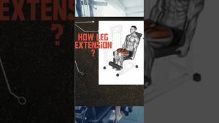 How Leg Extension legdayworkout legday legexercise gym gymfitness [upl. by Zwart]