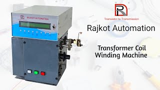 Transformer Coil Winding Machine  Rajkot Automation [upl. by Nalehp]