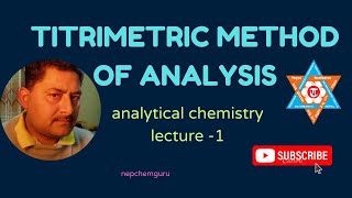 TITRIMETRIMETHODOFANALYSISanalyticalchemistrybsc3rdyearpart1 [upl. by Hultgren747]