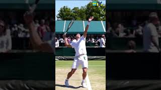 Raonic Serve in Slow Motion EMTennis [upl. by Debera802]