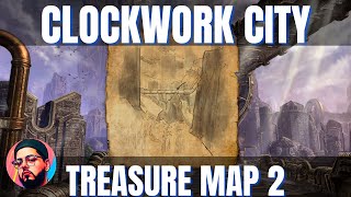 Clockwork City Treasure Map 2 Elder Scrolls Online ESO [upl. by Amorete]