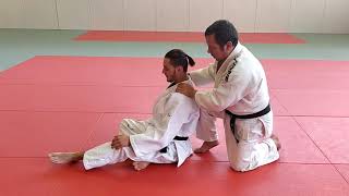 UV 2 premier Dan Judo Jijitsu Etranglement Shime Waza [upl. by Nnyllaf]