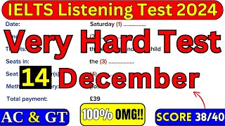 30 November 2024 IELTS Listening Test With Answers  IELTS  IDP amp BC [upl. by Esinahs12]