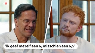 Rutte geeft afscheidsinterview aan NOS Jeugdjournaal [upl. by Josefina]