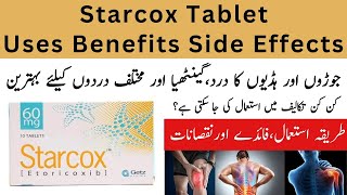 Starcox 60 Mg Tablet Uses In Urdu  Starcox Tablet Side Effects In Urdu [upl. by Cristionna330]